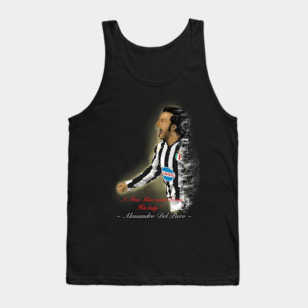 Alessandro Del Piero Tank Top by Flank Ivan